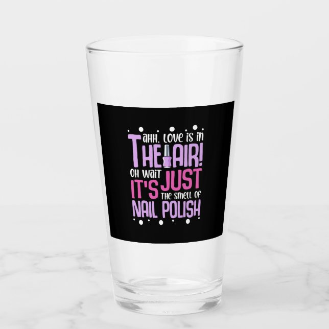 The Smell Of Nail Polish Glass (Front)