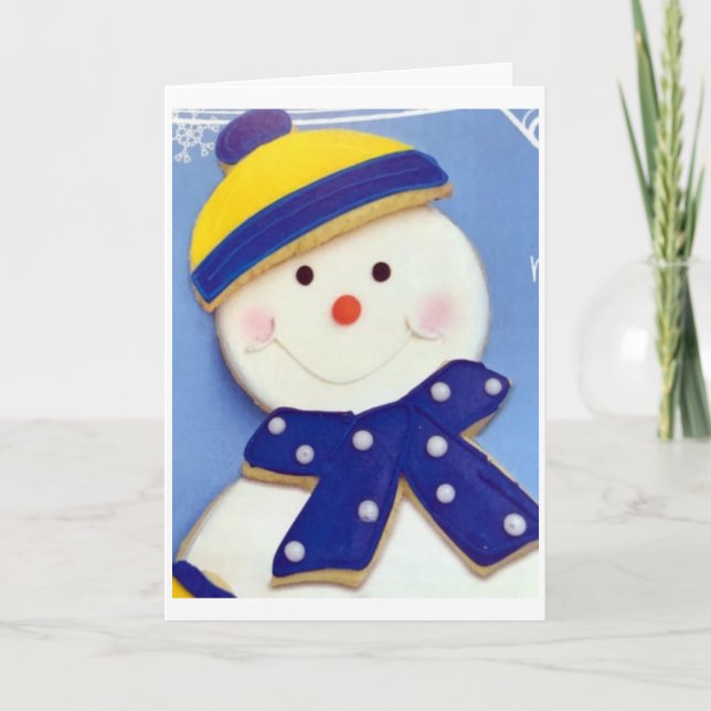 ****THE SMELLS AND SOUNDS OF CHRISTMASTIME**** CARD (Front)