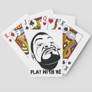 The Smile OF man Playing Cards
