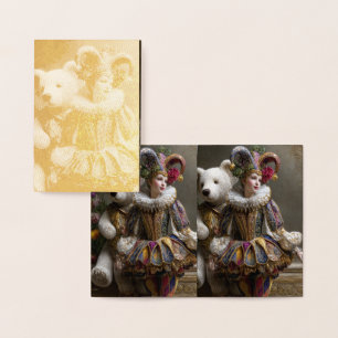 The Smile of the Arlequin and its Bear of White Pe Foil Card