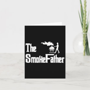 The Smoke Father Grilling Bbq Fathers Day Card