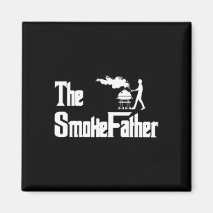 The Smoke Father Grilling Bbq Fathers Day Magnet