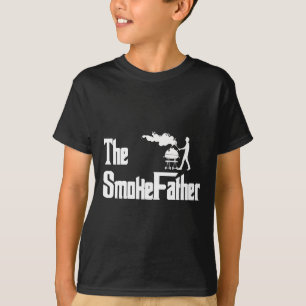 The Smoke Father Grilling Bbq Fathers Day  T-Shirt