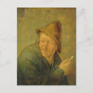 The Smoker, 1640 Postcard