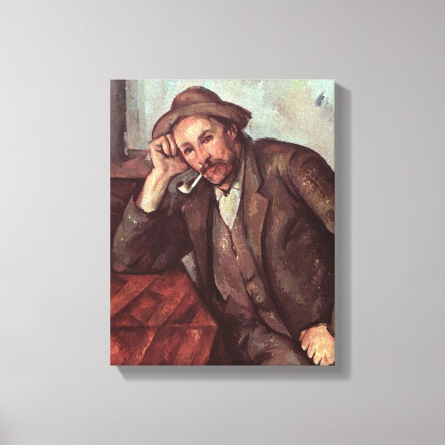 The Smoker, 1891-92 Canvas Print (Front)