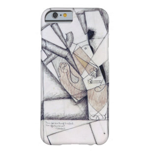The Smoker, 1912 (charcoal & red chalk on paper) Barely There iPhone 6 Case