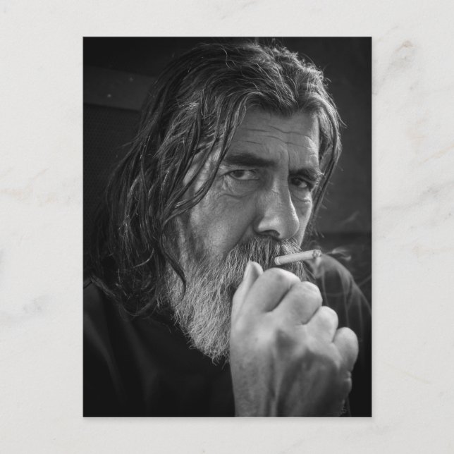 THE SMOKING MAN POSTCARD (Front)