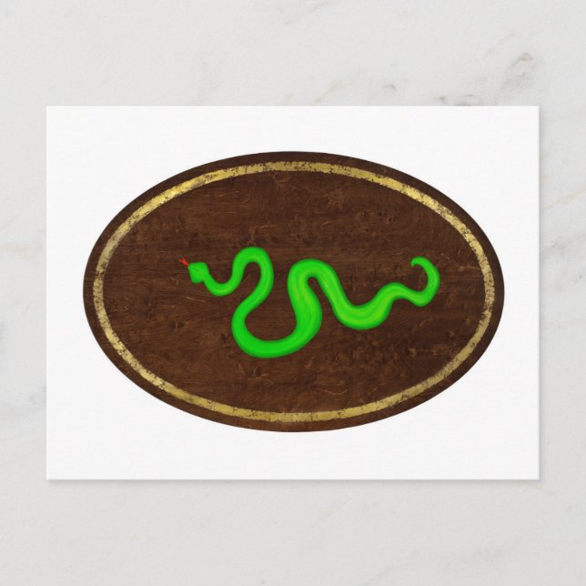 The Snake 2009 Postcard (Front)