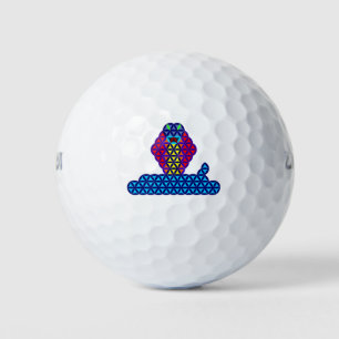 The Snake Of Life - Sacred Animals, A02, Golf Balls