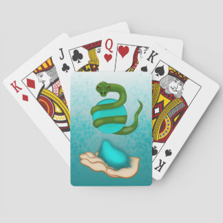 The Snake Playing Cards