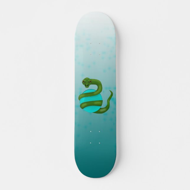 The Snake Skateboard Deck (Front)