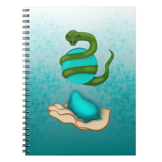 The Snake Spiral Notebook (Front)