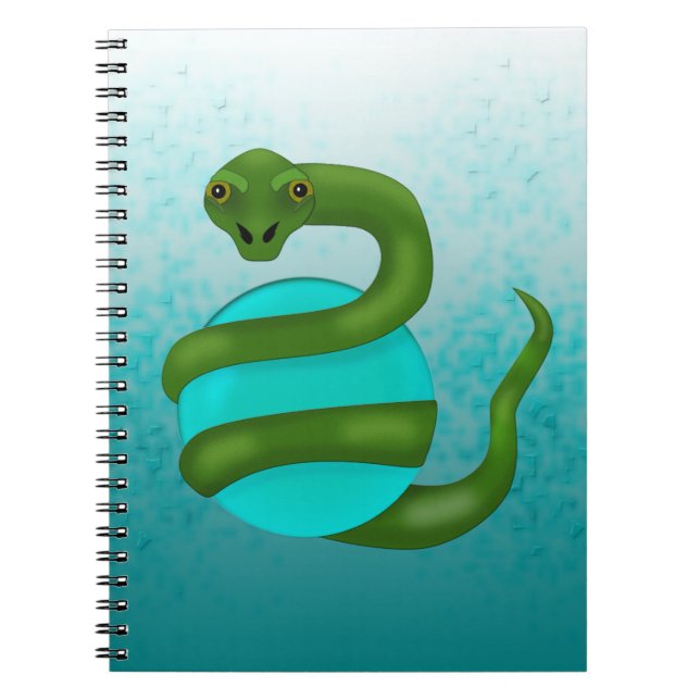 The Snake Spiral Notebook (Front)