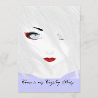 The Snow Geisha Invitation
