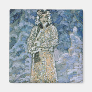 The Snow Maiden, a sketch for the Opera Magnet