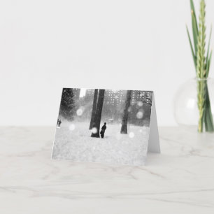 'The Snow Storm' Holiday Card - Blank