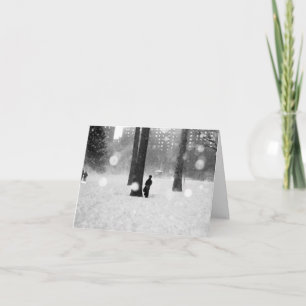 'The Snow Storm' Holiday Card - Christmas