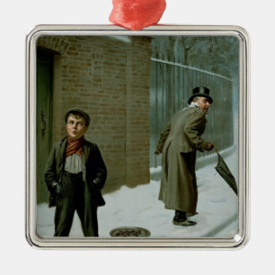 The Snowball - Guilty or Not Guilty Metal Tree Decoration