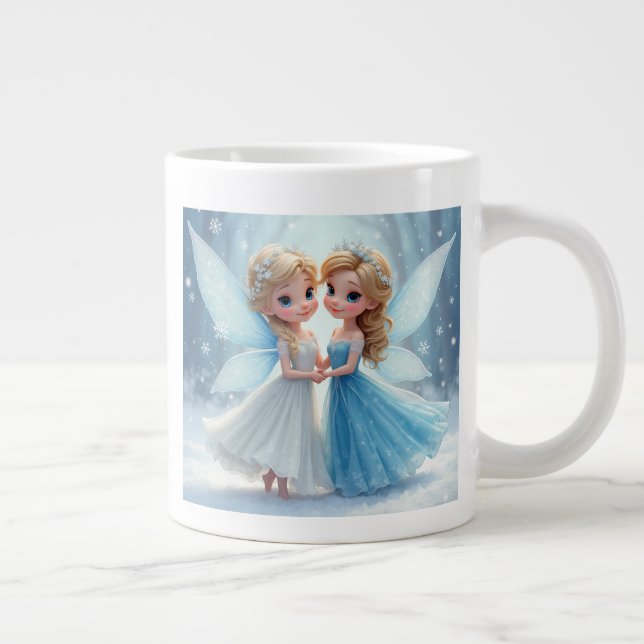 The snowflake fairy Mugs (Right)