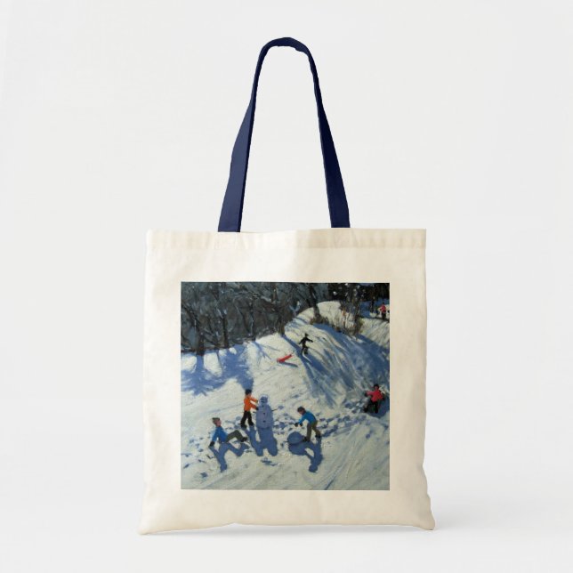 The Snowman 2 Tote Bag (Front)