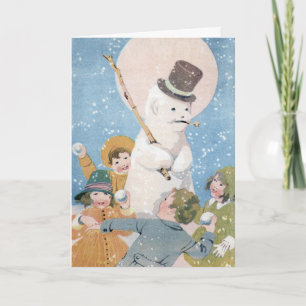 The Snowman by E. Dorothy Rees Holiday Card