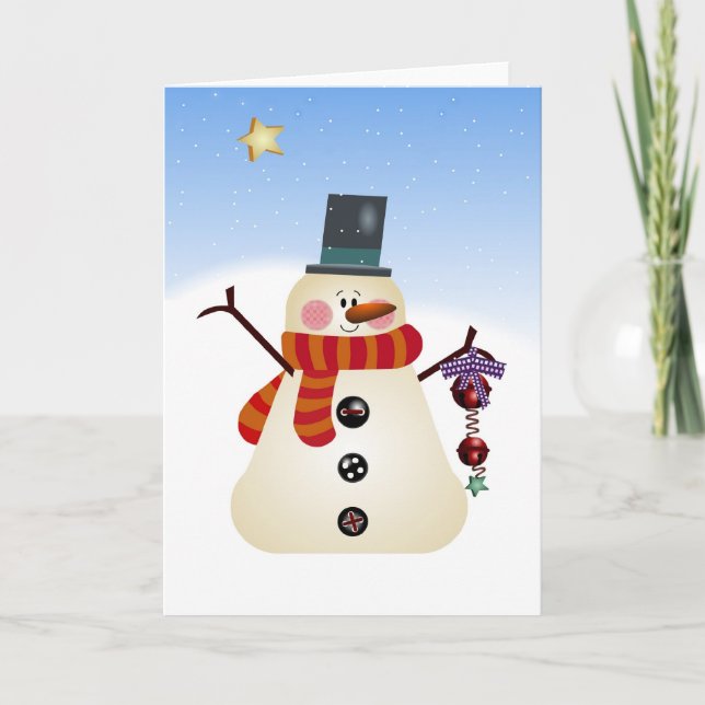 The Snowman Holiday Card (Front)