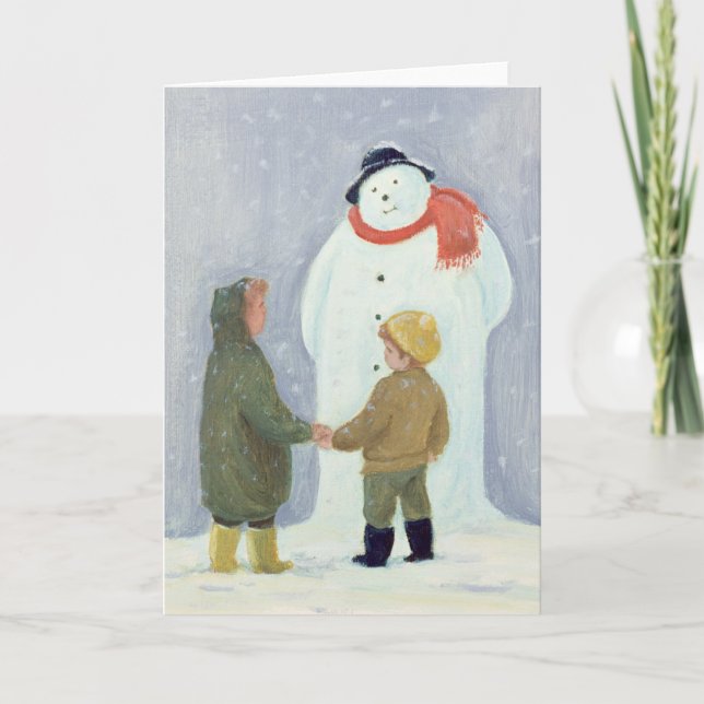 The Snowman Holiday Card (Front)