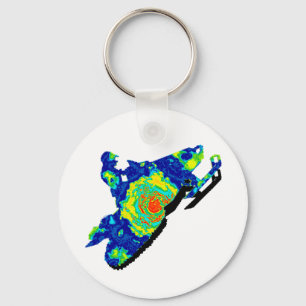 THE SNOWMOBILE DREAM KEY RING