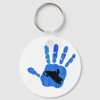 THE SNOWMOBILER IS KEY RING