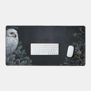 The Snowy Owl Edition Desk Mat