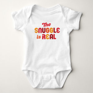 "The Snuggle Is Real" Adorable Baby & Children's Bodysuit