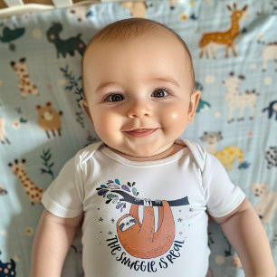 The Snuggle is Real Baby Bodysuit