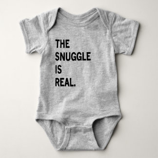 The Snuggle is Real Baby Romper Baby Bodysuit