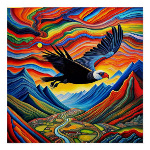 The soaring Condor Poster
