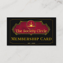 The Society Circle Membership Card
