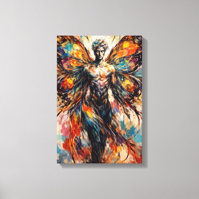 The Sock That Dreamed of Flight Canvas Print (Front)