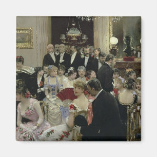 The Soiree, c.1880 Magnet