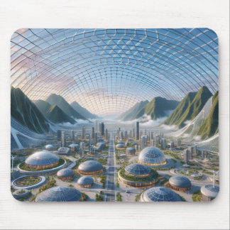 The Solar Dome Metropolis Mouse Pad