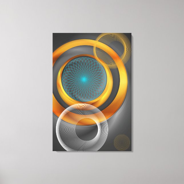 THE SOLAR SYSTEM CANVAS PRINT (Front)