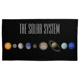 The Solar System Pillowcase