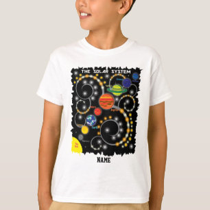 The Solar System, Planets, Space Personalised T-Shirt