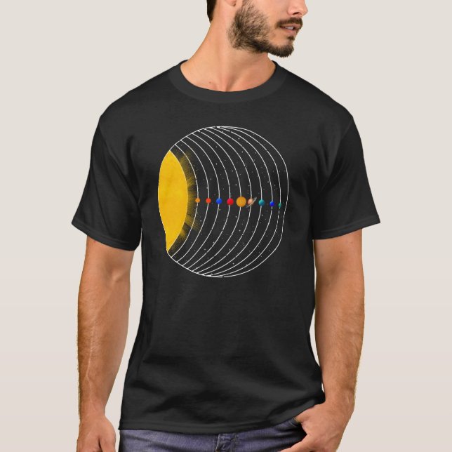 The Solar system T-Shirt (Front)