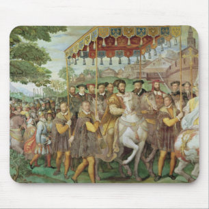The Solemn Entrance of Emperor Charles V Mouse Pad