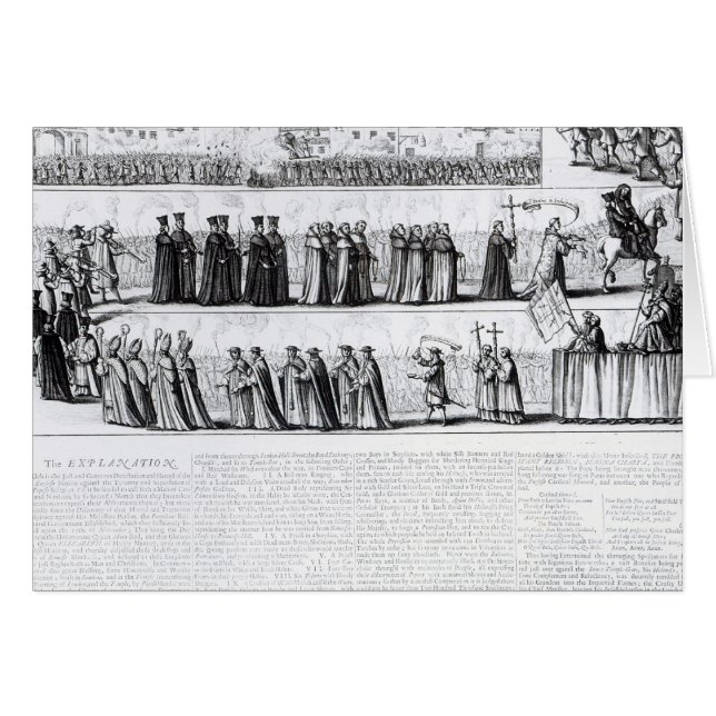 The Solemn Mock Procession (Front Horizontal)