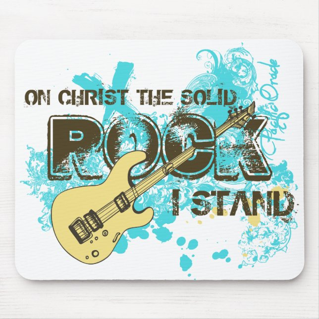 The Solid Rock Mouse Pad (Front)