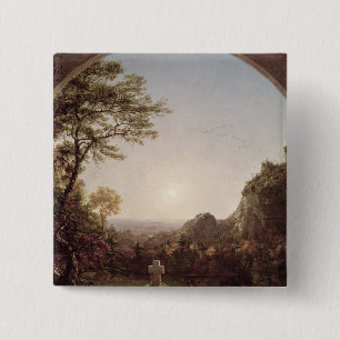 The Solitary Cross, 1845 15 Cm Square Badge