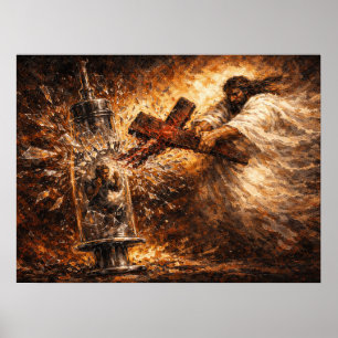 The Solution: Divine Syringe Rescue Art Poster