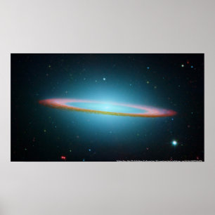 The Sombrero Galaxy Poster