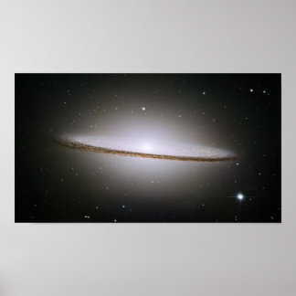 The Sombrero Galaxy Poster
