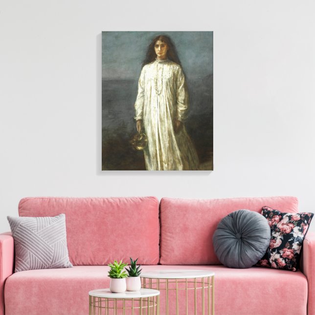 The Somnambulist Canvas Print (Insitu(LivingRoom))